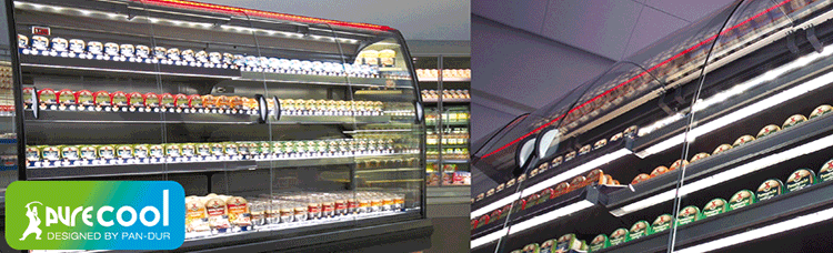 refrigeration cabinets roller blind systems glasscovers pan-dur