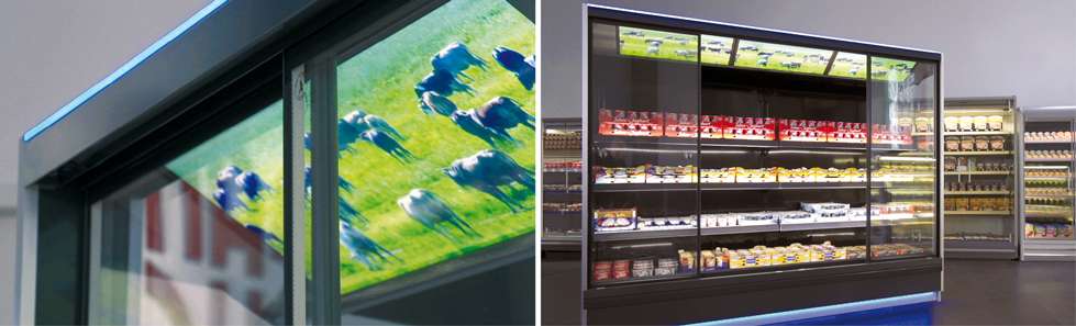 refrigeration cabinets roller blind systems glasscovers pan-dur