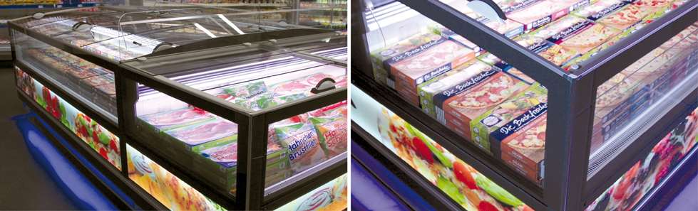 refrigeration cabinets roller blind systems glasscovers pan-dur