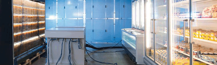 refrigeration cabinets roller blind systems glasscovers pan-dur