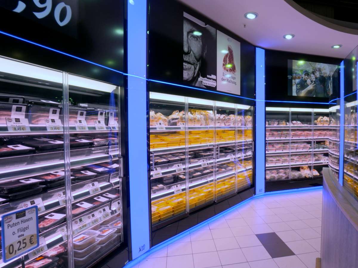 refrigeration cabinets roller blind systems glasscovers pan-dur